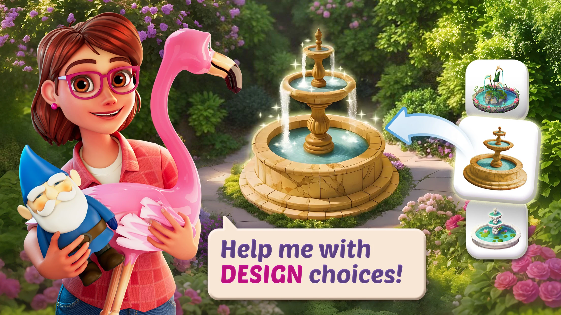 Lily’s Garden - Design & Relax screenshot